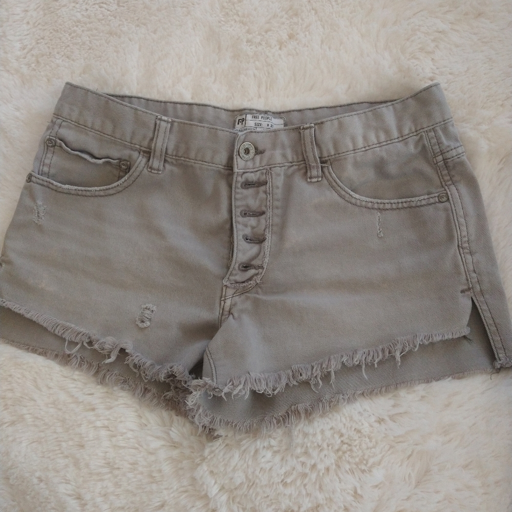Free people shorts size 27